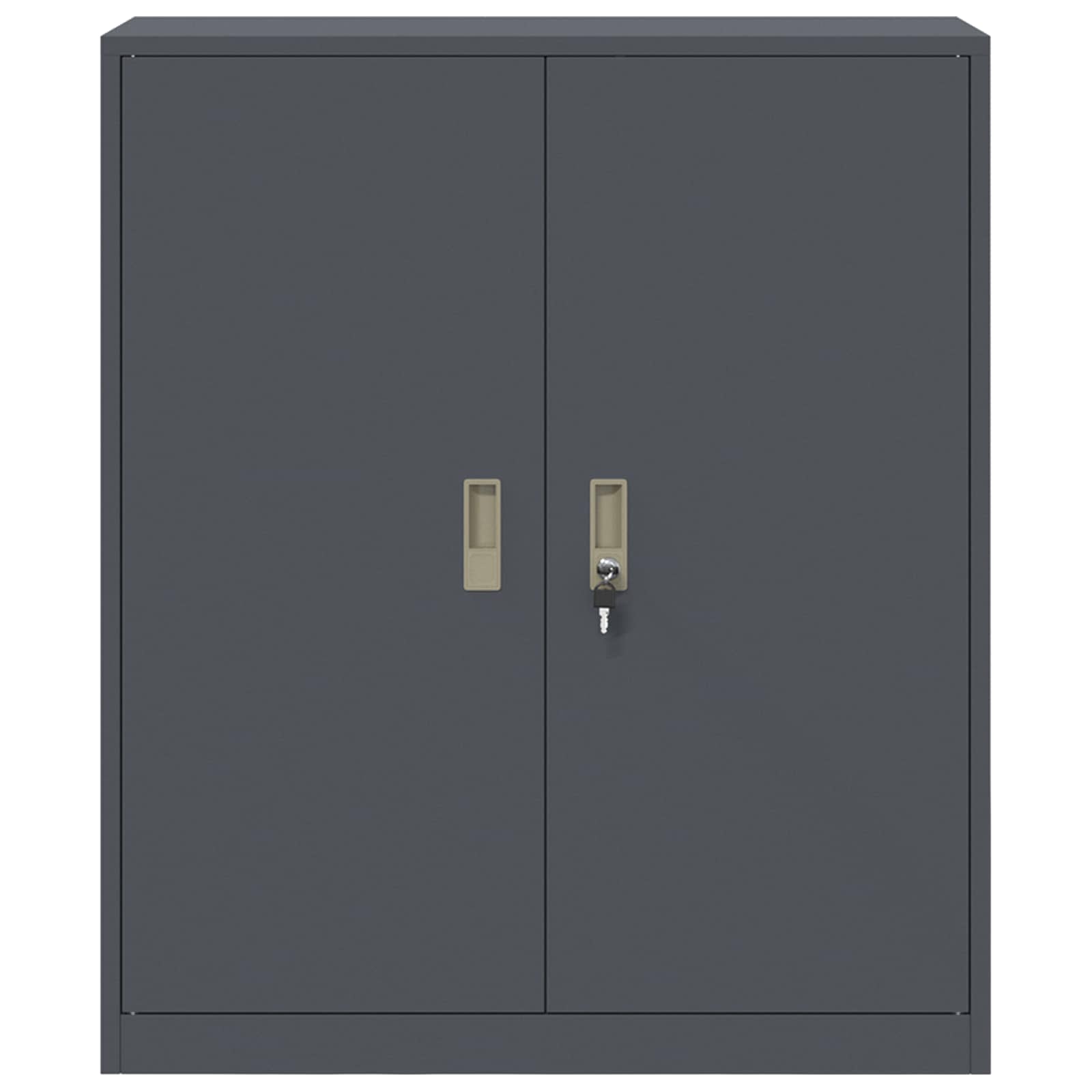 Armadio Antracite 90 x 40 x 105 cm Acciaio | homemem39