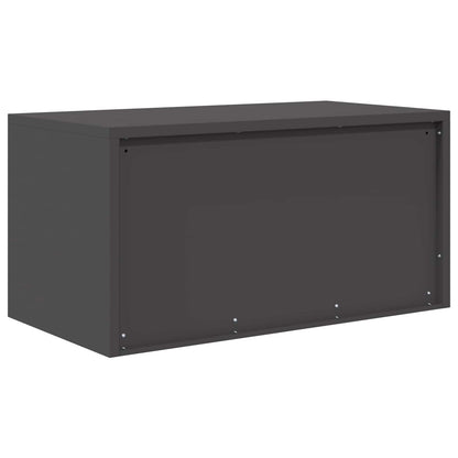 Armadio Nero 80 x 40 x 40 cm Acciaio | homemem39
