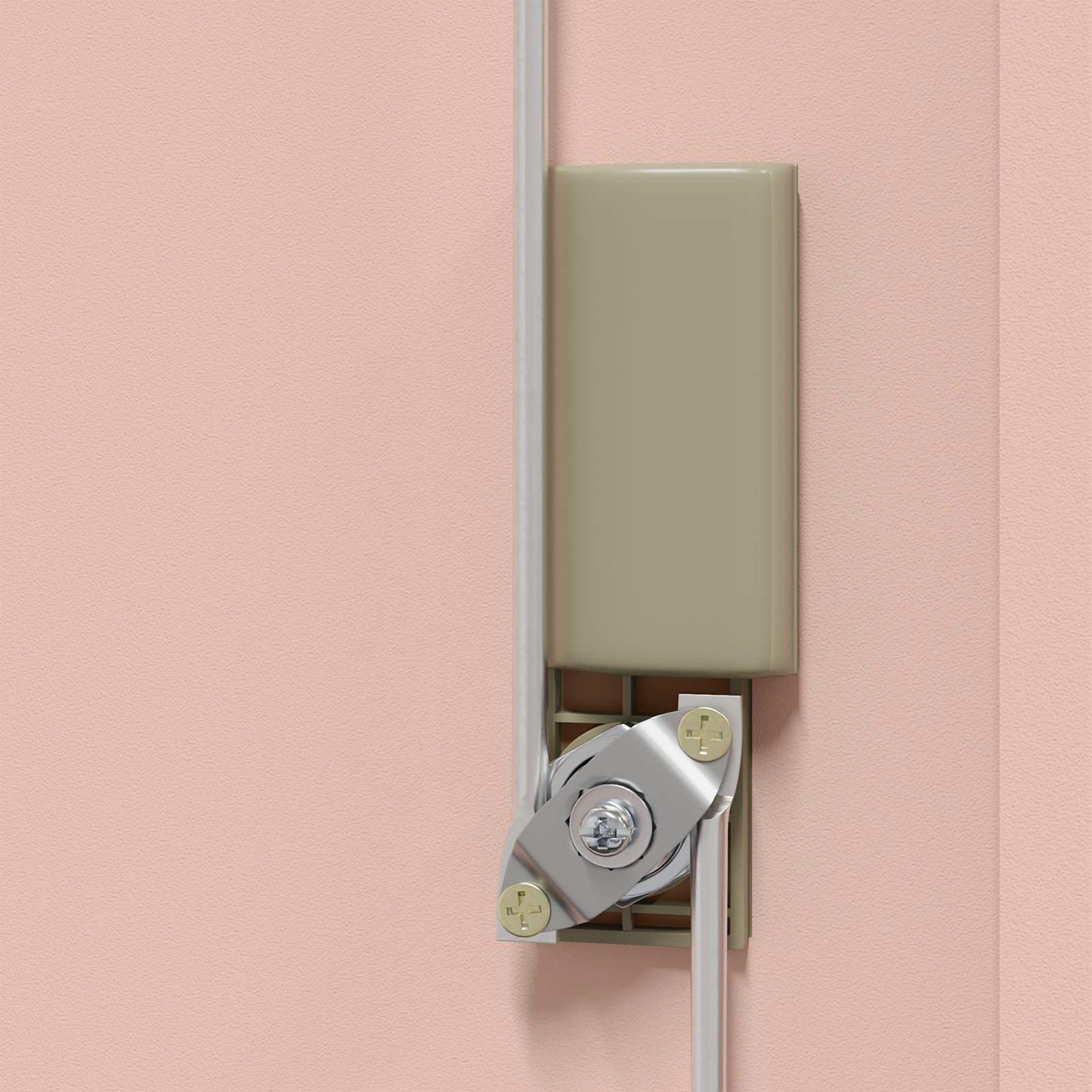 Armadio Rosa 80 x 40 x 40 cm Acciaio | homemem39