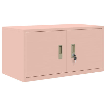 Armadio Rosa 80 x 40 x 40 cm Acciaio | homemem39