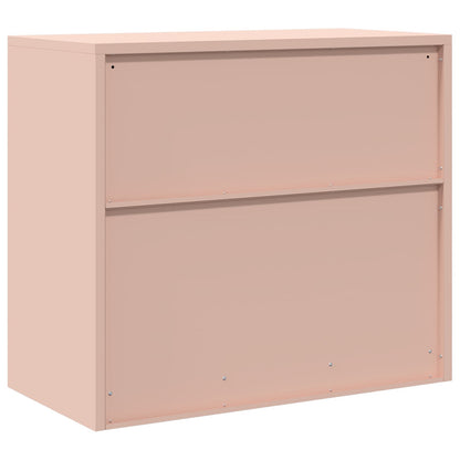 Armadio Rosa 80 x 40 x 70 cm Acciaio | homemem39