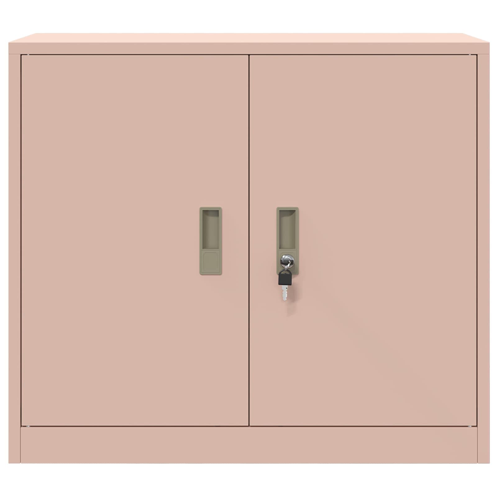 Armadio Rosa 80 x 40 x 70 cm Acciaio | homemem39