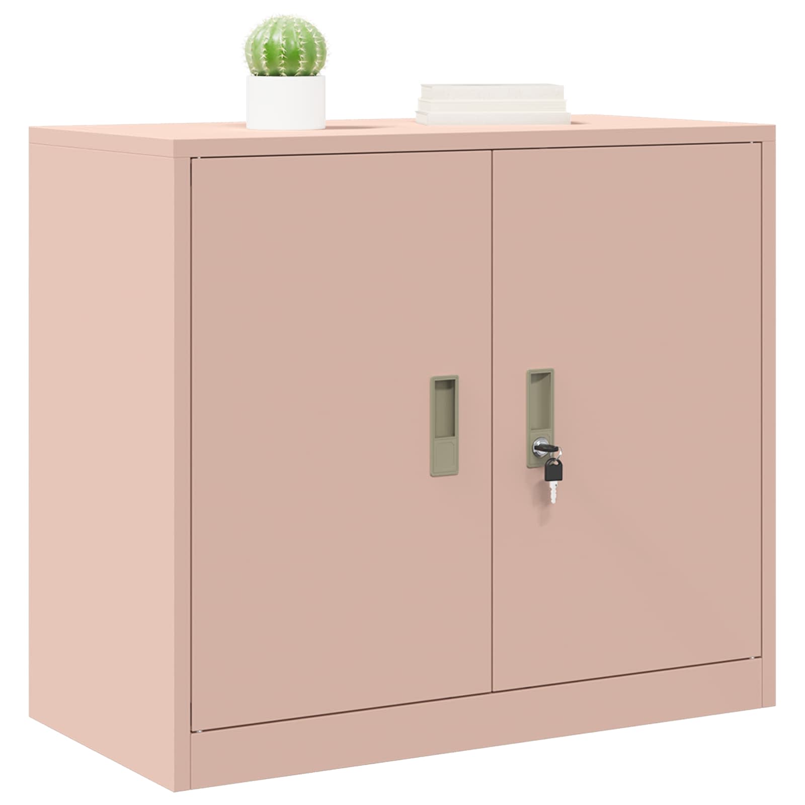 Armadio Rosa 80 x 40 x 70 cm Acciaio | homemem39