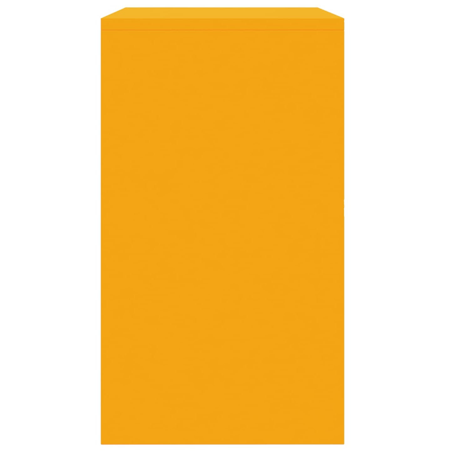 Armadio Giallo senape 80 x 40 x 70 cm Acciaio | homemem39