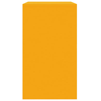 Armadio Giallo senape 80 x 40 x 70 cm Acciaio | homemem39
