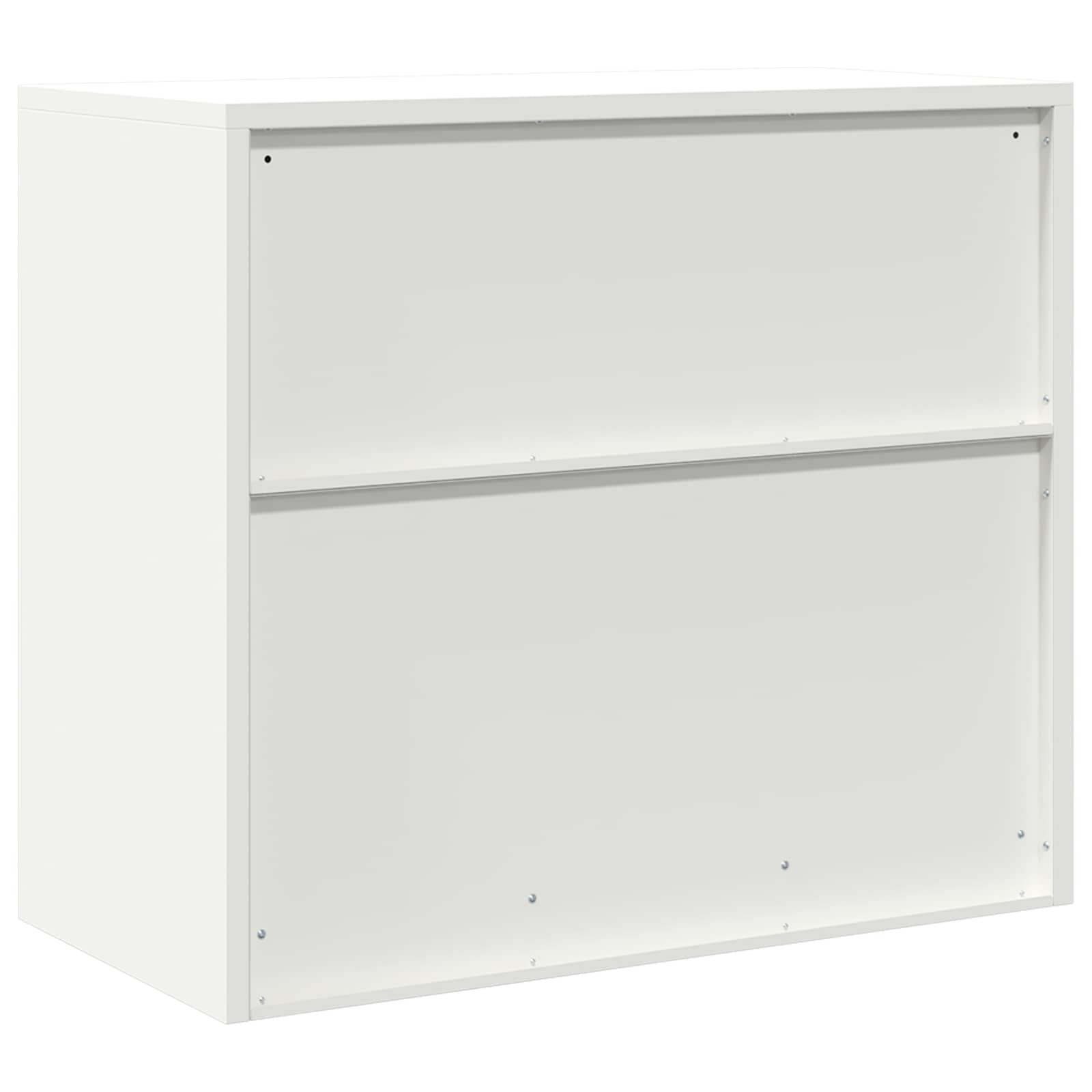 Armadio Bianco 80 x 40 x 70 cm Acciaio | homemem39
