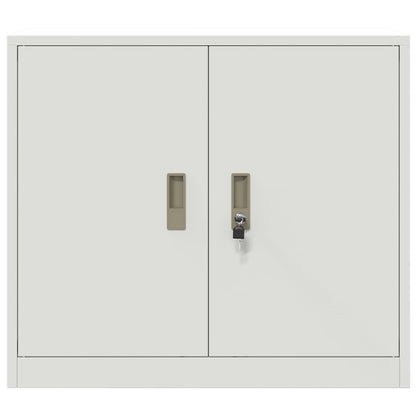 Armadio Bianco 80 x 40 x 70 cm Acciaio | homemem39