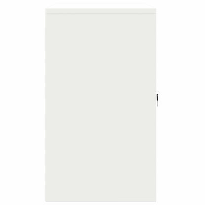 Armadio Bianco 80 x 40 x 70 cm Acciaio | homemem39