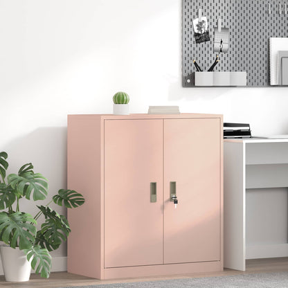 Armadio Rosa 80 x 40 x 90 cm Acciaio