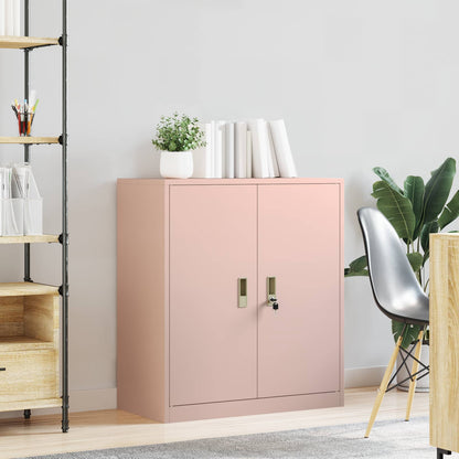 Armadio Rosa 80 x 40 x 90 cm Acciaio | homemem39