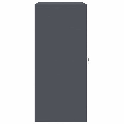 Armadio Antracite 80 x 40 x 90 cm Acciaio | homemem39