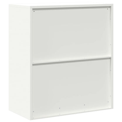 Armadio Bianco 80 x 40 x 90 cm Acciaio | homemem39