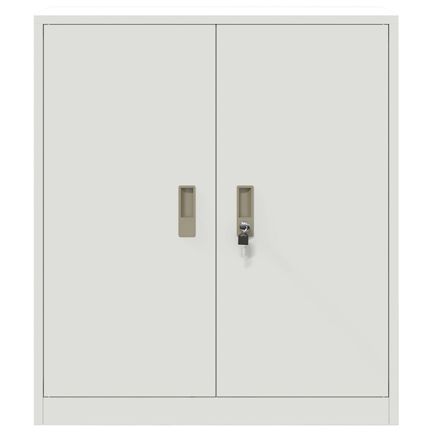 Armadio Bianco 80 x 40 x 90 cm Acciaio | homemem39