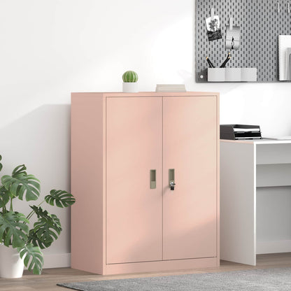 Armadio Rosa 80 x 40 x 105 cm Acciaio | homemem39