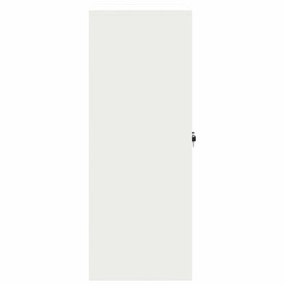 Armadio Bianco 80 x 40 x 105 cm Acciaio | homemem39