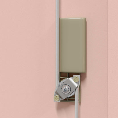 Armadio Rosa 60 x 40 x 40 cm Acciaio | homemem39