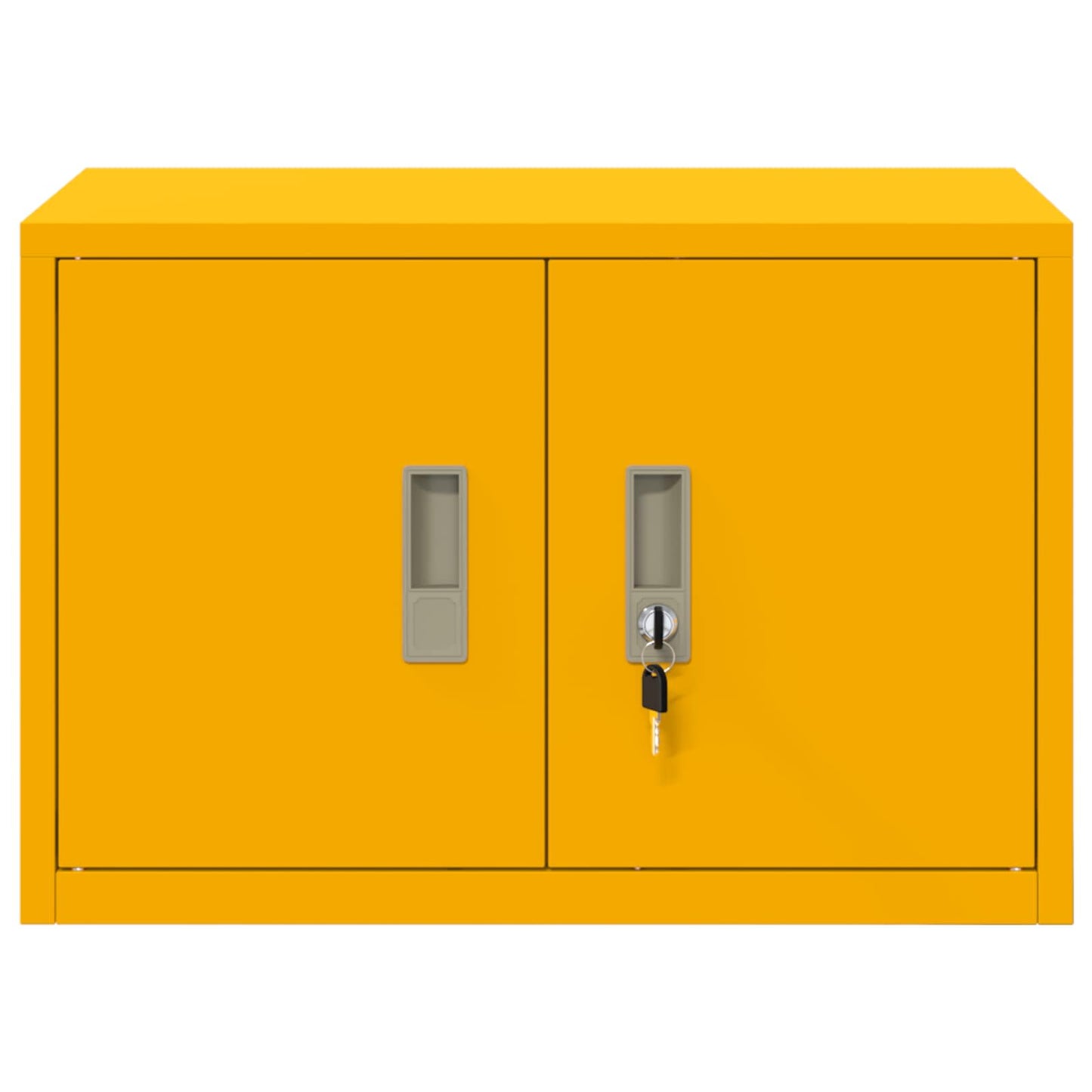 Armadio Giallo senape 60 x 40 x 40 cm Acciaio | homemem39
