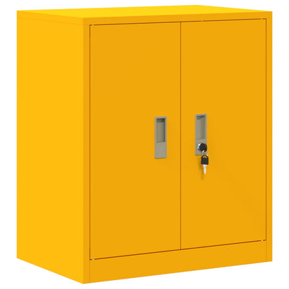Armadio Giallo senape 60 x 40 x 70 cm Acciaio | homemem39