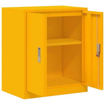 Armadio Giallo senape 60 x 40 x 70 cm Acciaio | homemem39