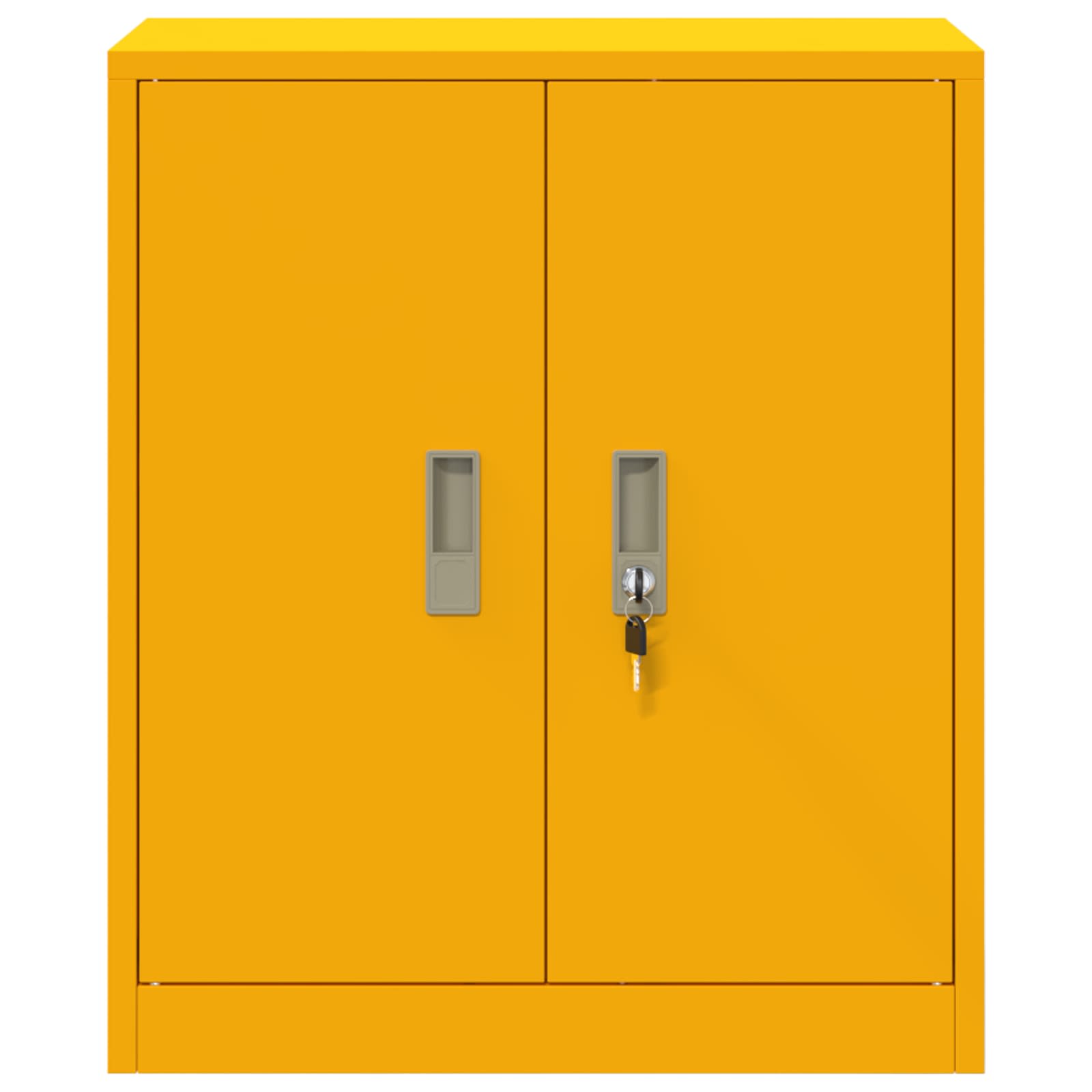 Armadio Giallo senape 60 x 40 x 70 cm Acciaio | homemem39