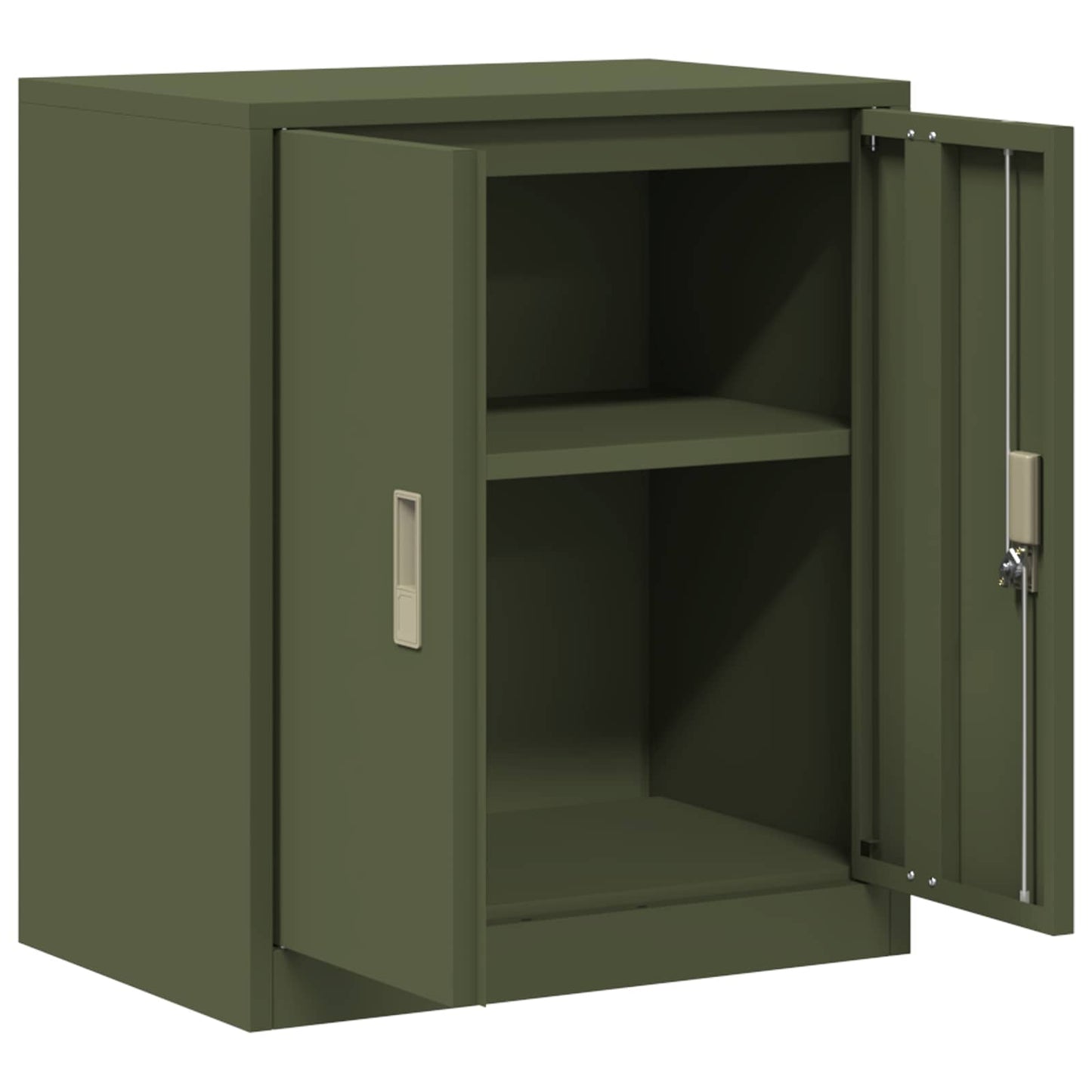 Armadio Verde oliva 60 x 40 x 70 cm Acciaio | homemem39