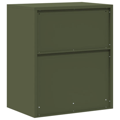 Armadio Verde oliva 60 x 40 x 70 cm Acciaio | homemem39