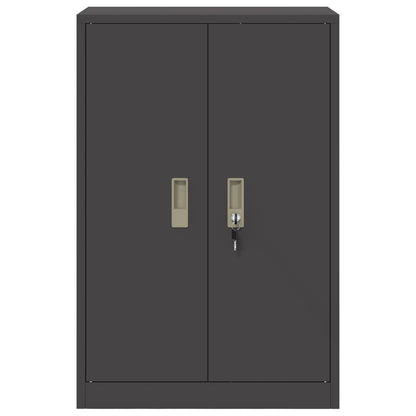Armadio Nero 60 x 40 x 90 cm Acciaio | homemem39
