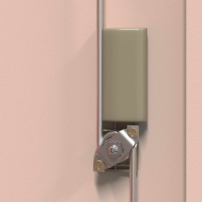 Armadio Rosa 60 x 40 x 90 cm Acciaio | homemem39