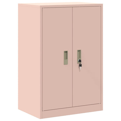 Armadio Rosa 60 x 40 x 90 cm Acciaio | homemem39
