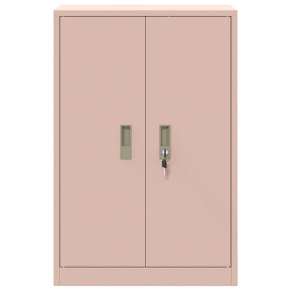 Armadio Rosa 60 x 40 x 90 cm Acciaio | homemem39
