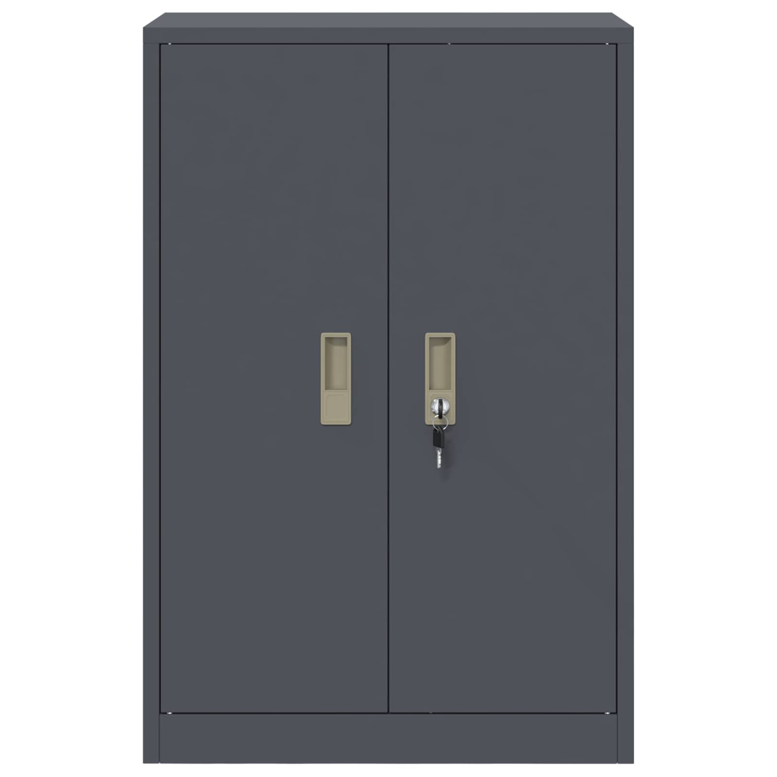 Armadio Antracite 60 x 40 x 90 cm Acciaio | homemem39