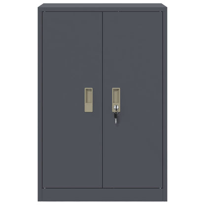 Armadio Antracite 60 x 40 x 90 cm Acciaio | homemem39