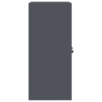 Armadio Antracite 60 x 40 x 90 cm Acciaio | homemem39