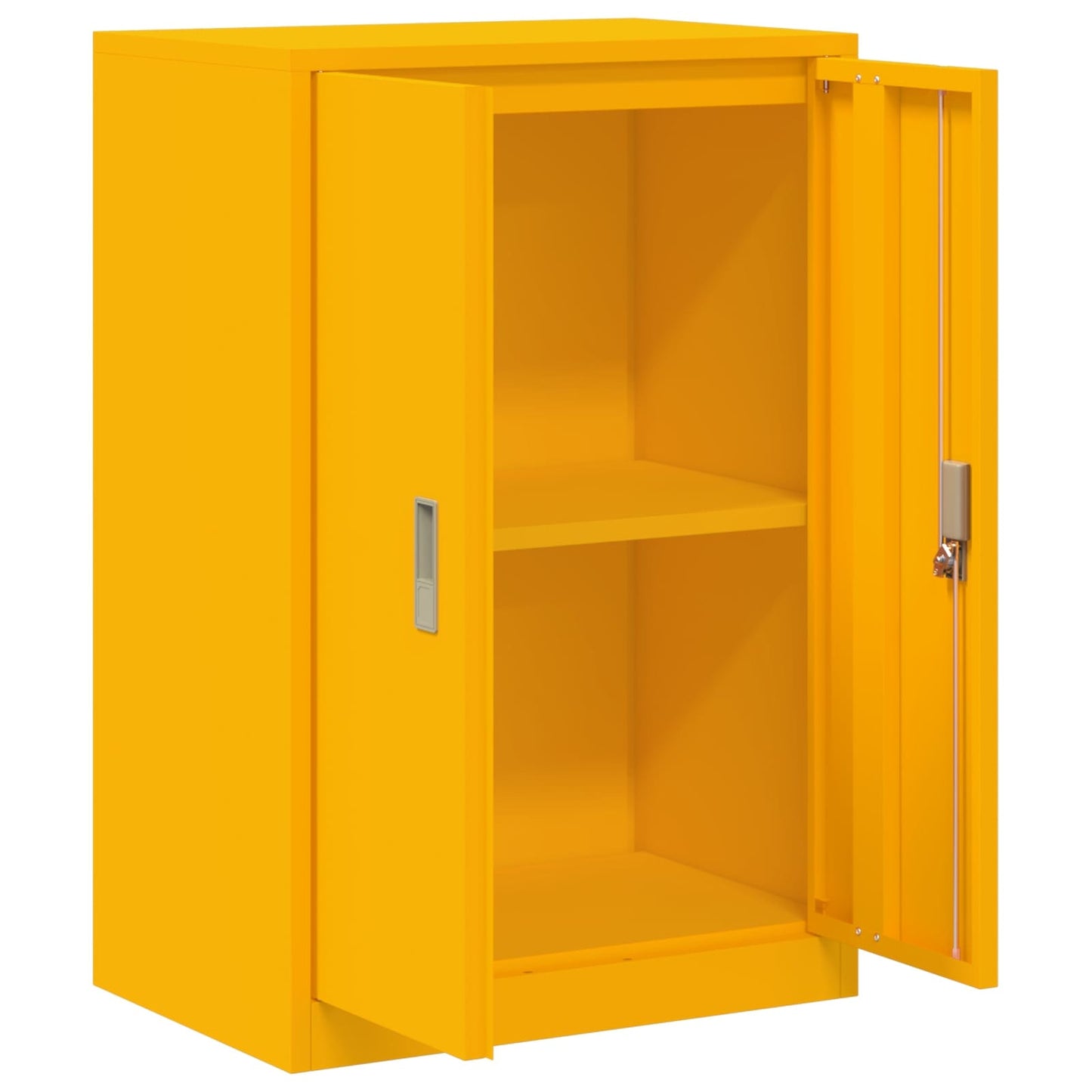 Armadio Giallo senape 60 x 40 x 90 cm Acciaio | homemem39
