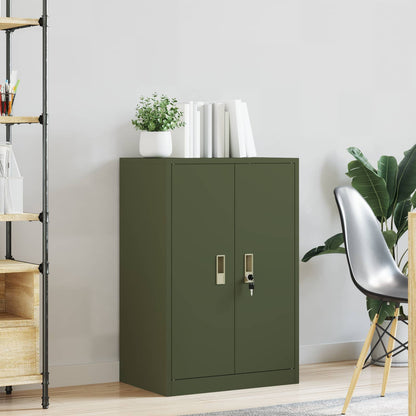 Armadio Verde oliva 60 x 40 x 90 cm Acciaio | homemem39
