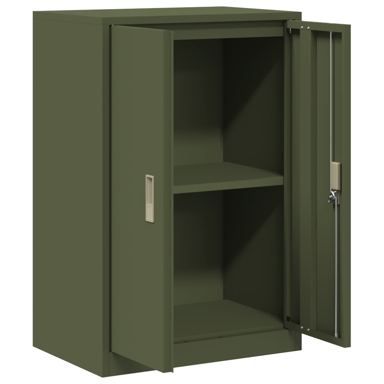 Armadio Verde oliva 60 x 40 x 90 cm Acciaio | homemem39