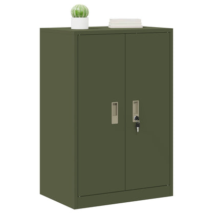 Armadio Verde oliva 60 x 40 x 90 cm Acciaio | homemem39