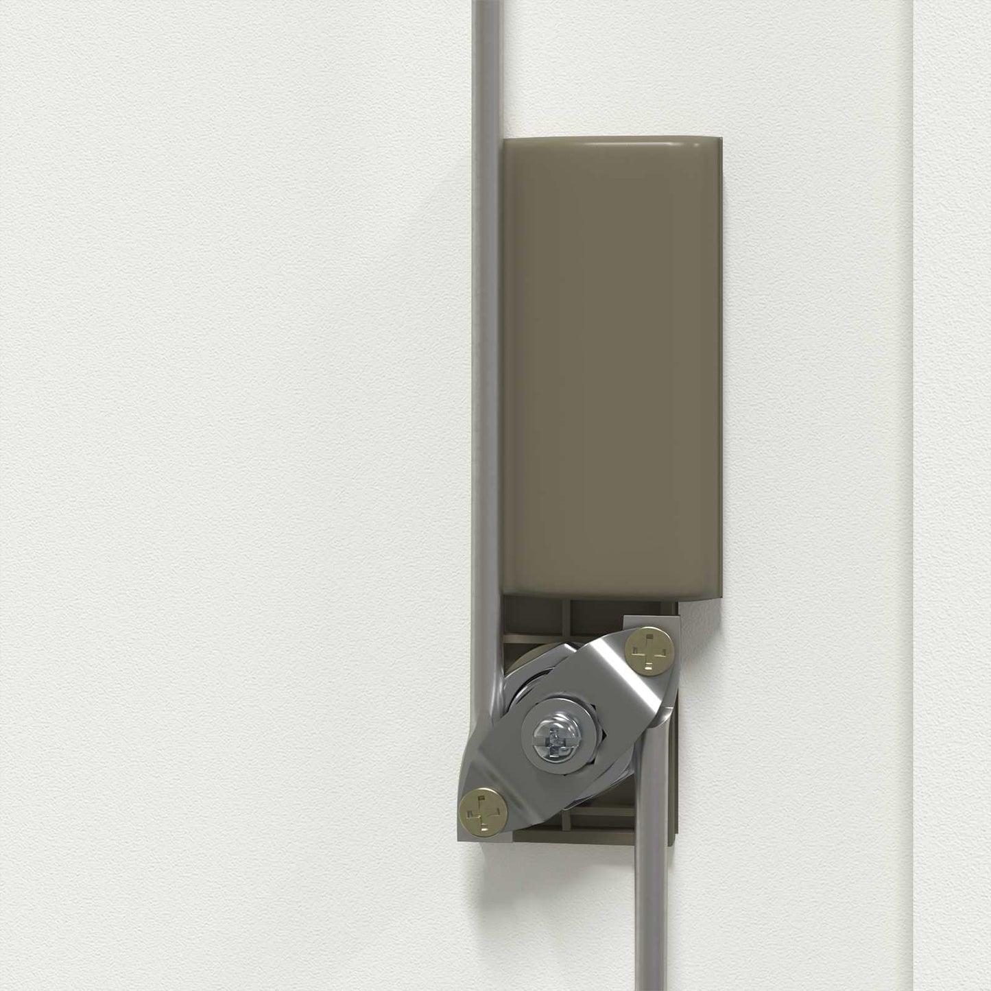 Armadio Bianco 60 x 40 x 90 cm Acciaio | homemem39