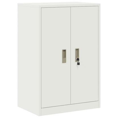 Armadio Bianco 60 x 40 x 90 cm Acciaio | homemem39