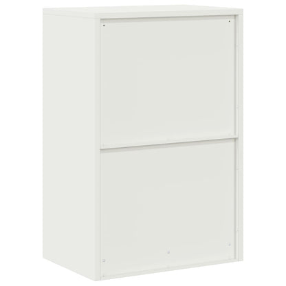 Armadio Bianco 60 x 40 x 90 cm Acciaio | homemem39