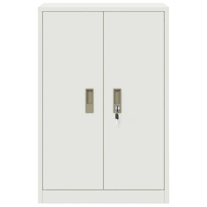 Armadio Bianco 60 x 40 x 90 cm Acciaio | homemem39