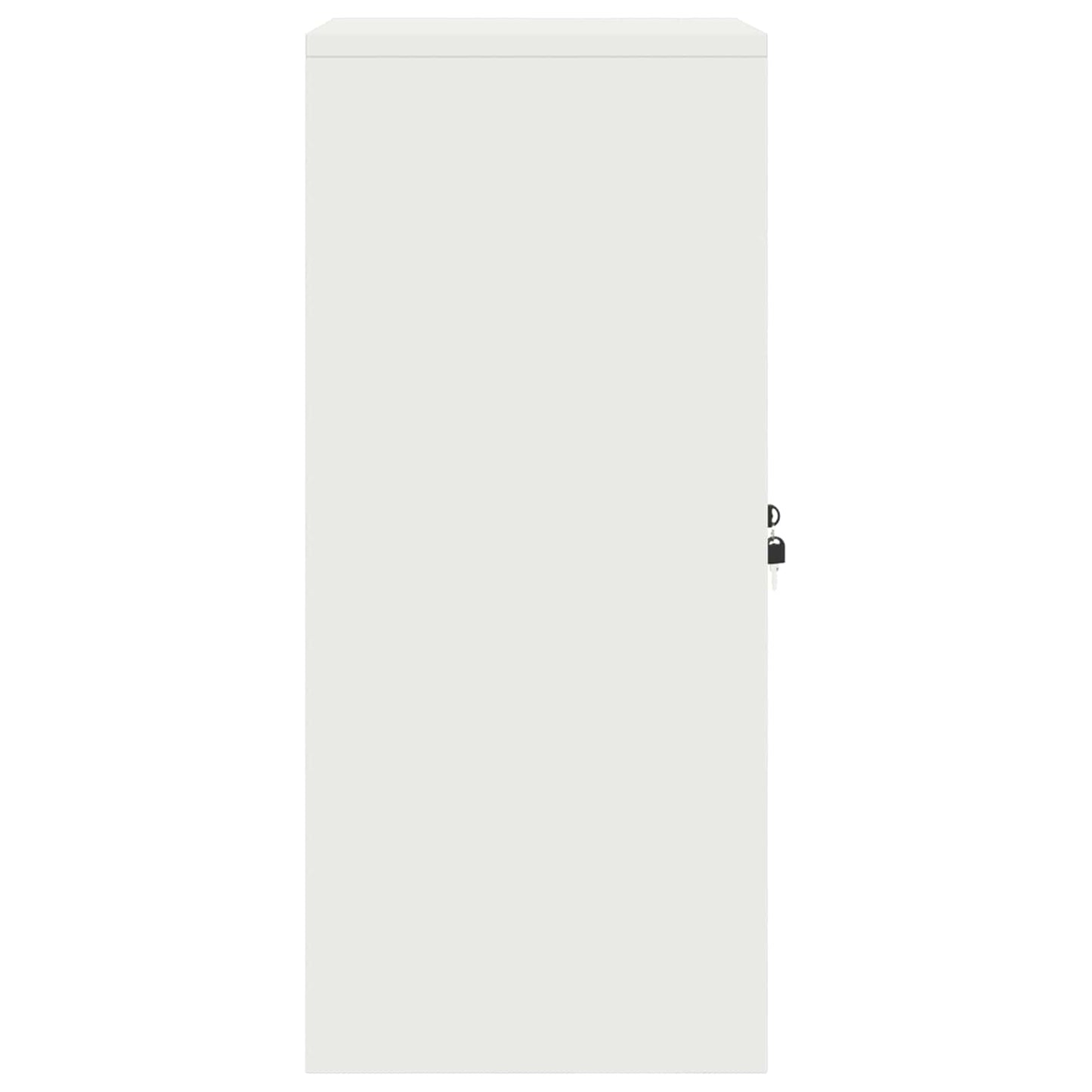 Armadio Bianco 60 x 40 x 90 cm Acciaio | homemem39