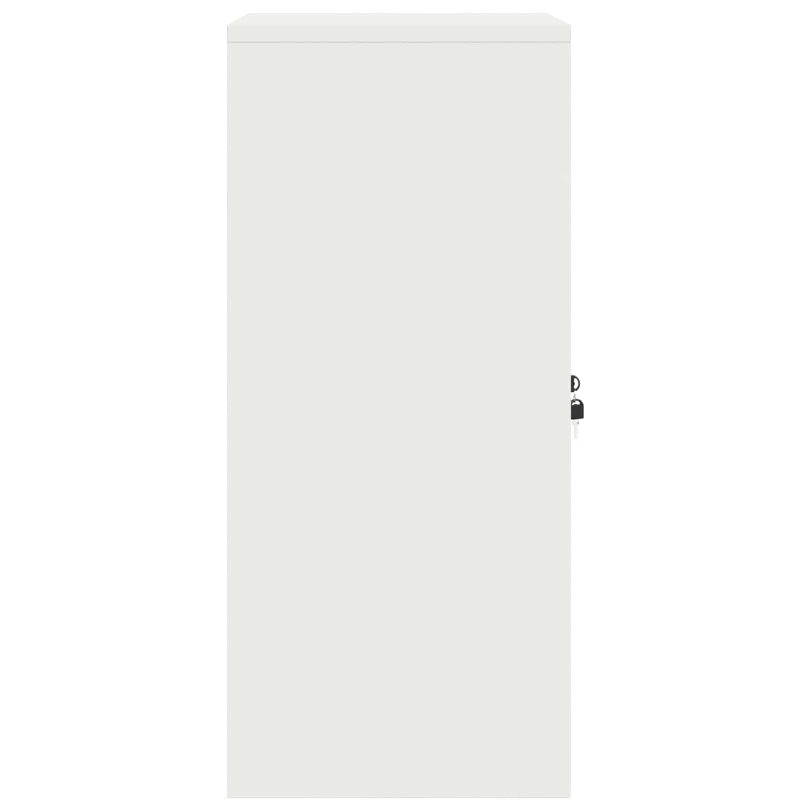 Armadio Bianco 60 x 40 x 90 cm Acciaio | homemem39