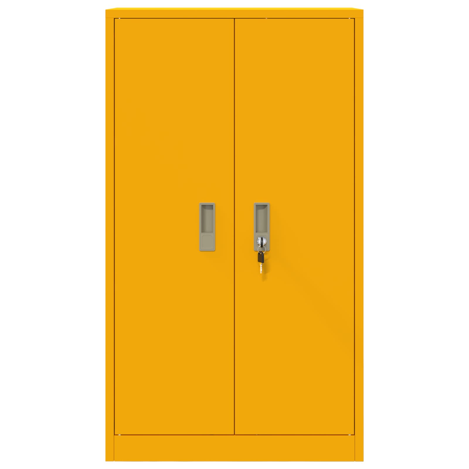 Armadio Giallo senape 60 x 40 x 105 cm Acciaio | homemem39