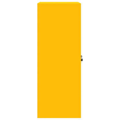 Armadio Giallo senape 60 x 40 x 105 cm Acciaio | homemem39