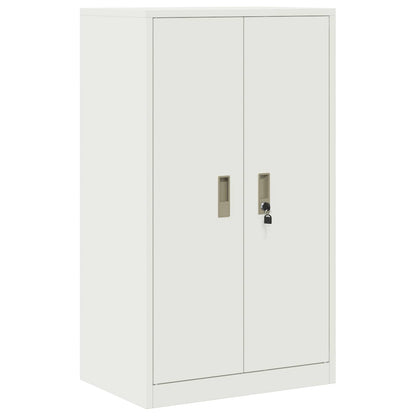 Armadio Bianco 60 x 40 x 105 cm Acciaio | homemem39