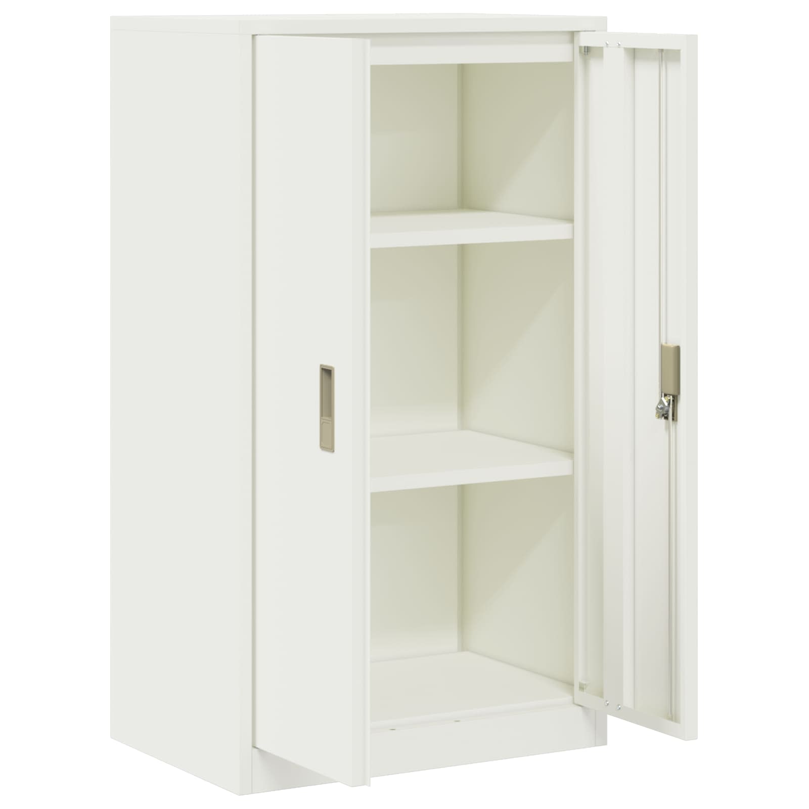 Armadio Bianco 60 x 40 x 105 cm Acciaio | homemem39