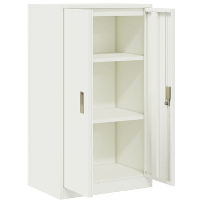 Armadio Bianco 60 x 40 x 105 cm Acciaio | homemem39