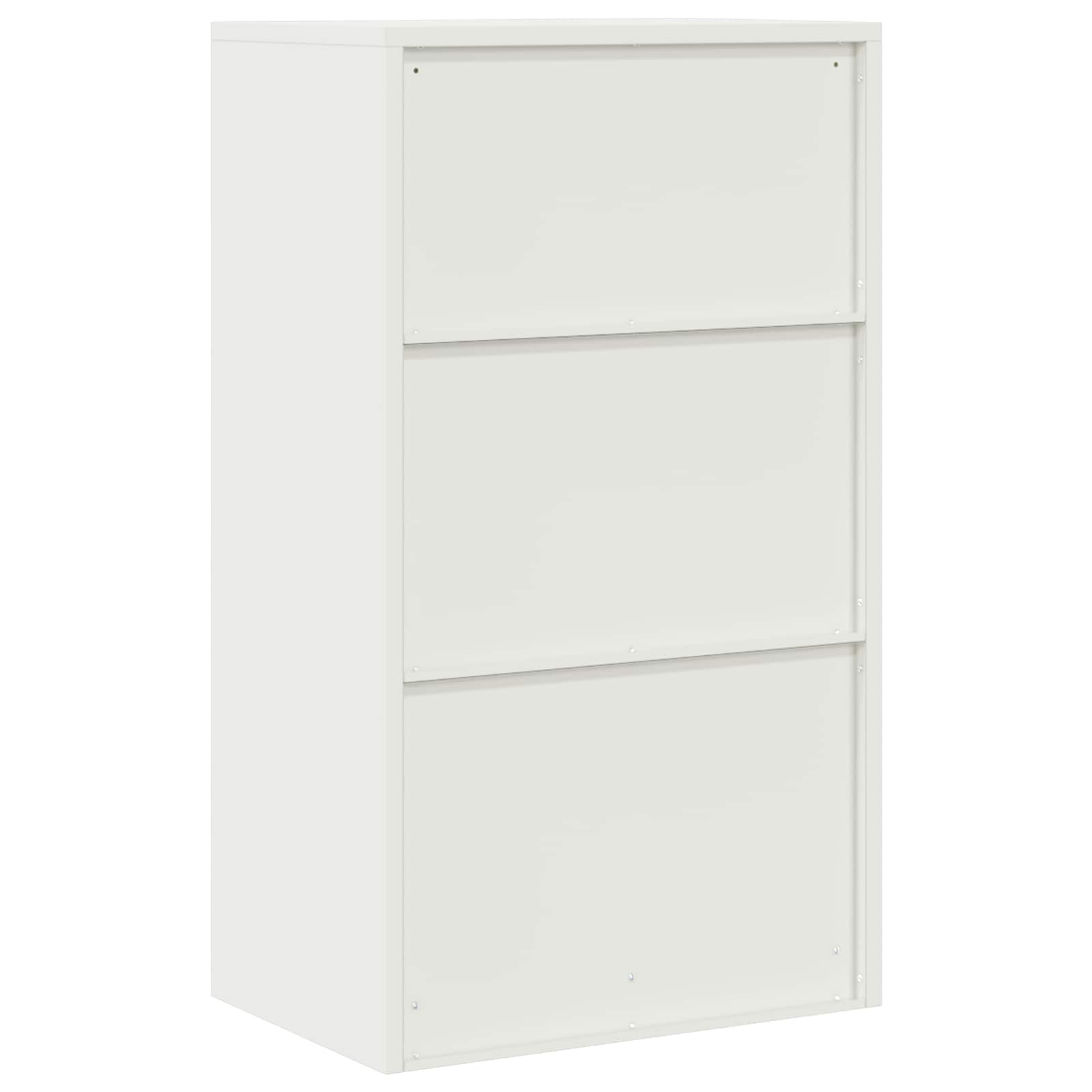 Armadio Bianco 60 x 40 x 105 cm Acciaio | homemem39