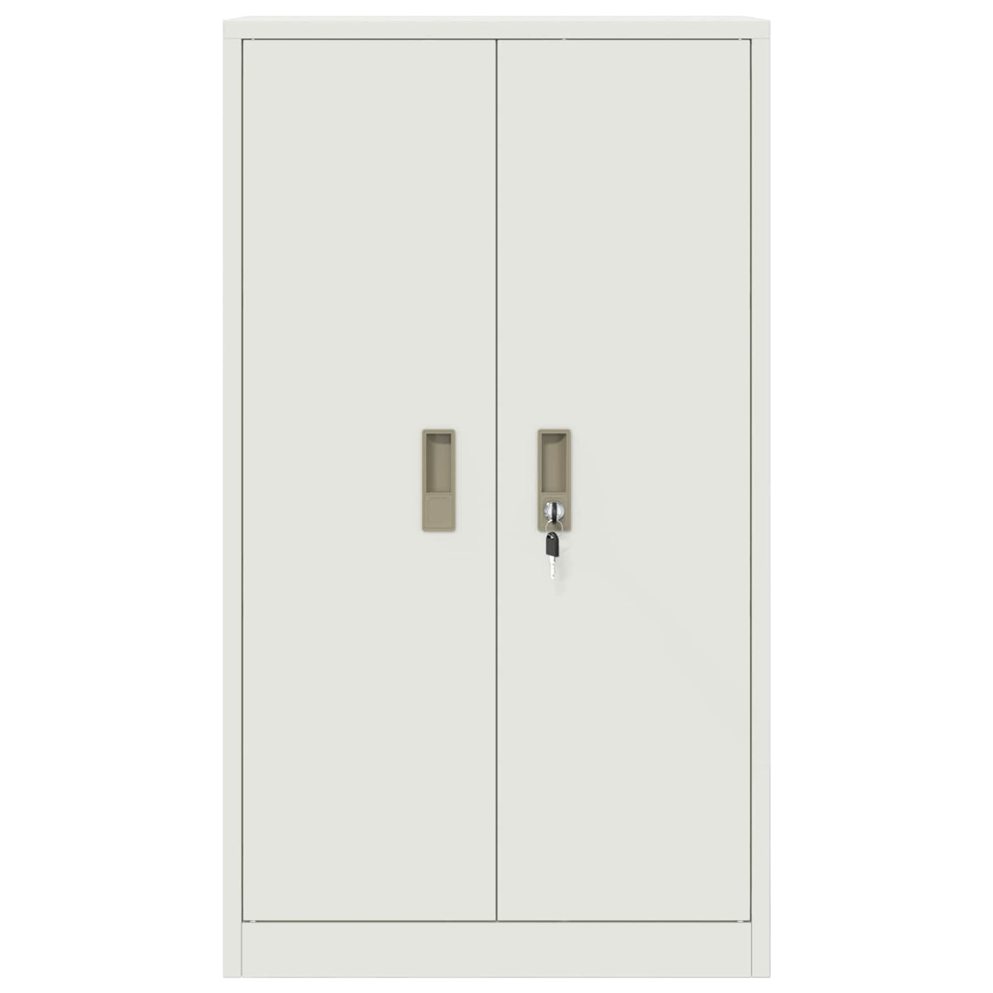 Armadio Bianco 60 x 40 x 105 cm Acciaio | homemem39